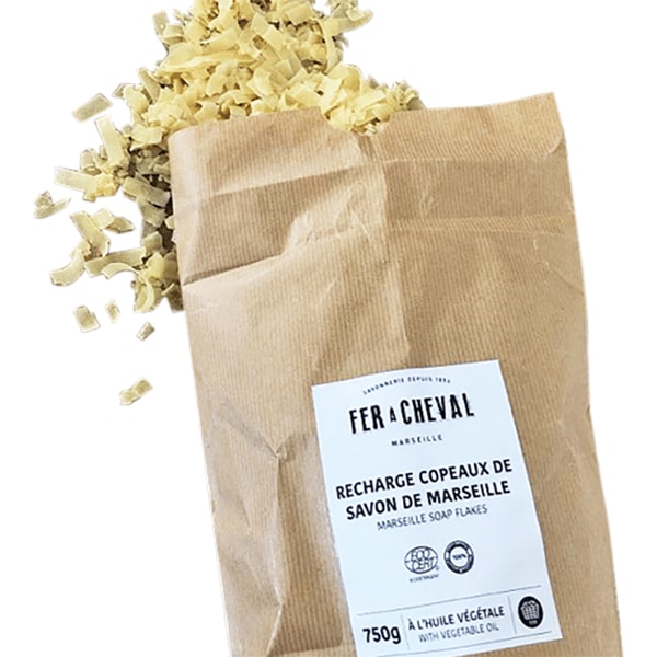 Copeaux de savon de Marseille extra pur en vrac (recharge) – 750 g – Image 2