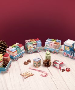 Kit pour faire son propre calendrier de l&rsquo;Avent – Petit train surprise