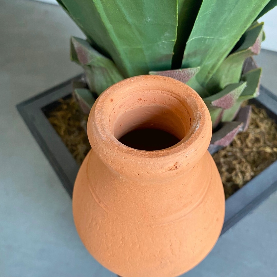 Ollas à planter 0,5 L – Terre brute – Image 5