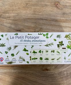 Coffret : Le Petit Potager 10 herbes aromatiques
