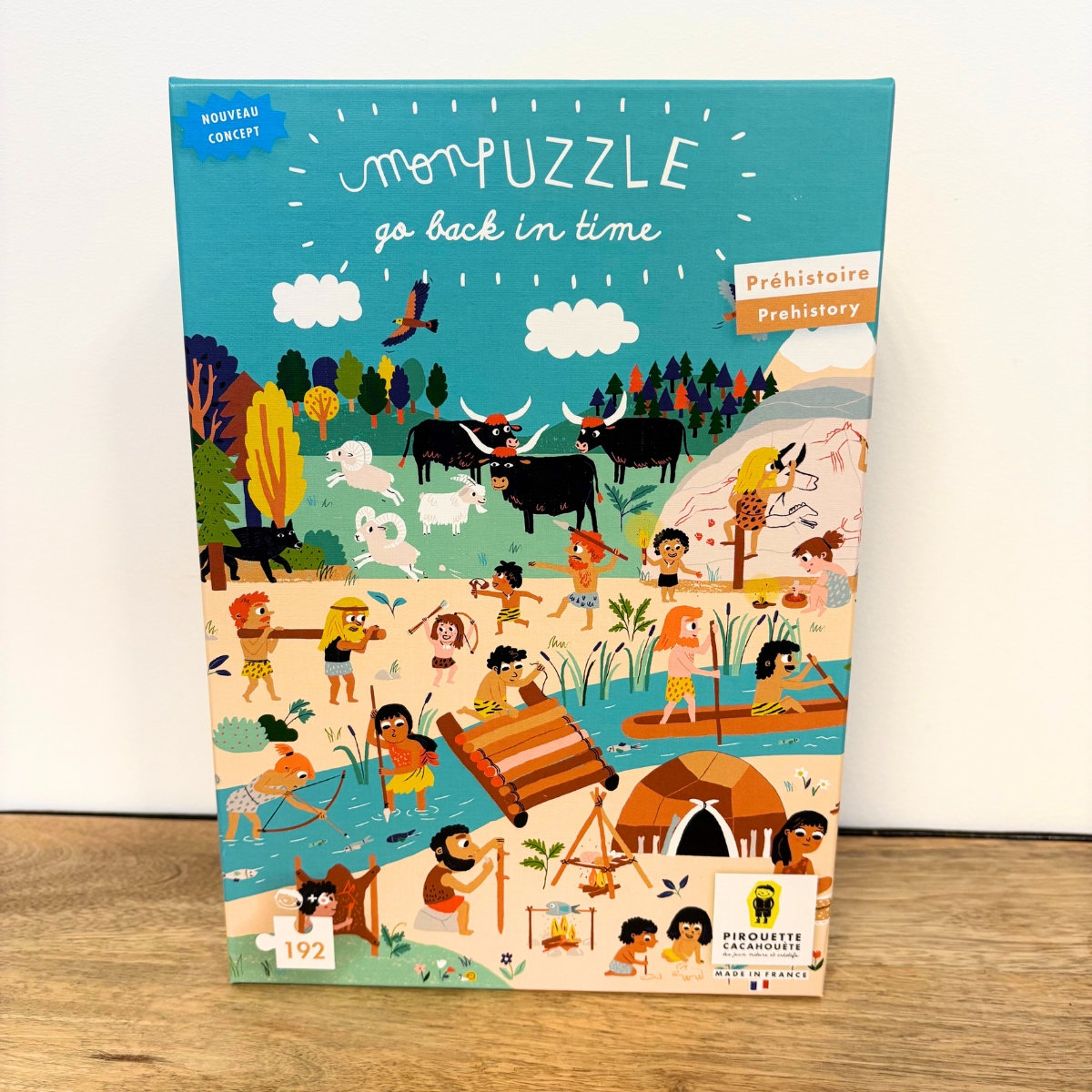 Mon Puzzle Préhistoire – 192 pièces