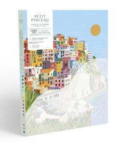 Kit peinture au numéro Cinque terre 24,5 cm x 32,5 cm 