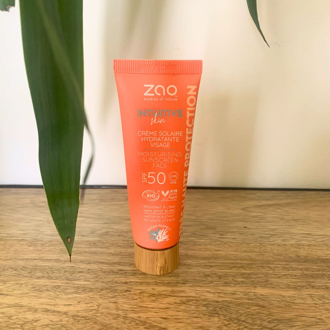 Crème solaire hydratante Bio & Vegan – SPF 50