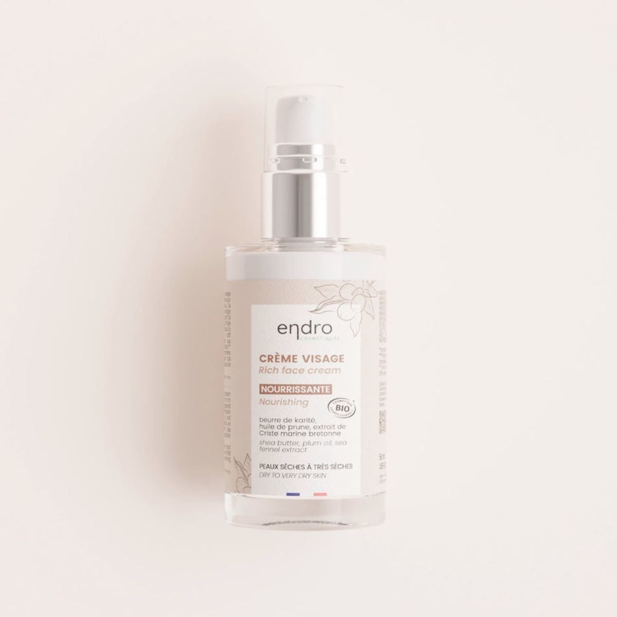 Crème nourrissante visage BIO
