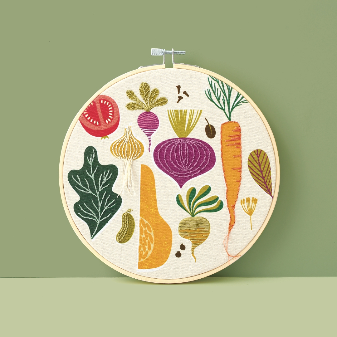 Kit broderie : Potager – Image 3