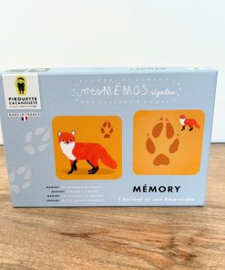 Mon jeu de mémo – Empreintes animaux