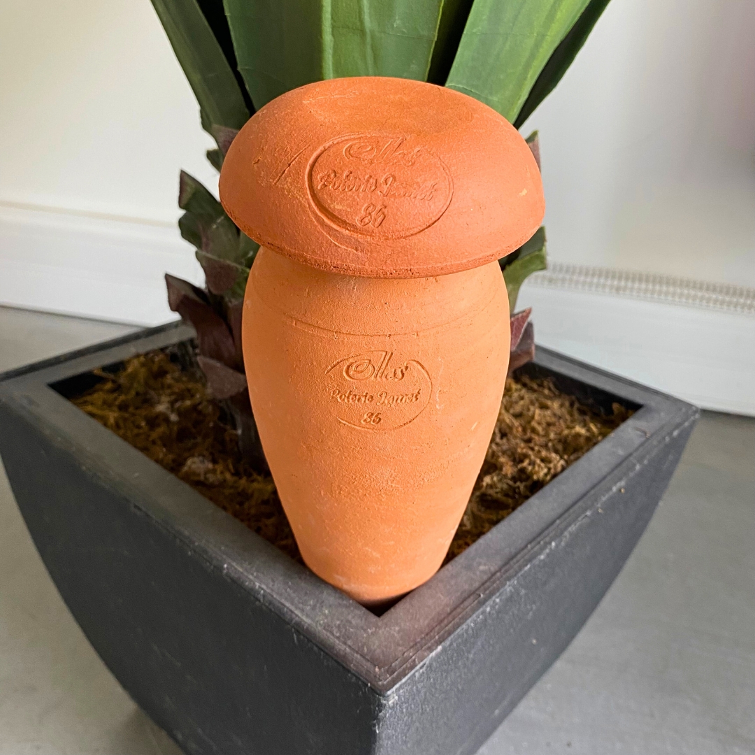 Ollas à planter allongée 0,5 L – Terre brute – Image 4