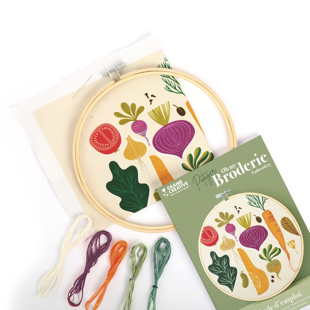 Kit broderie : Potager – Image 2