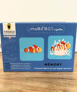 Mon jeu de mémo – Animaux marins