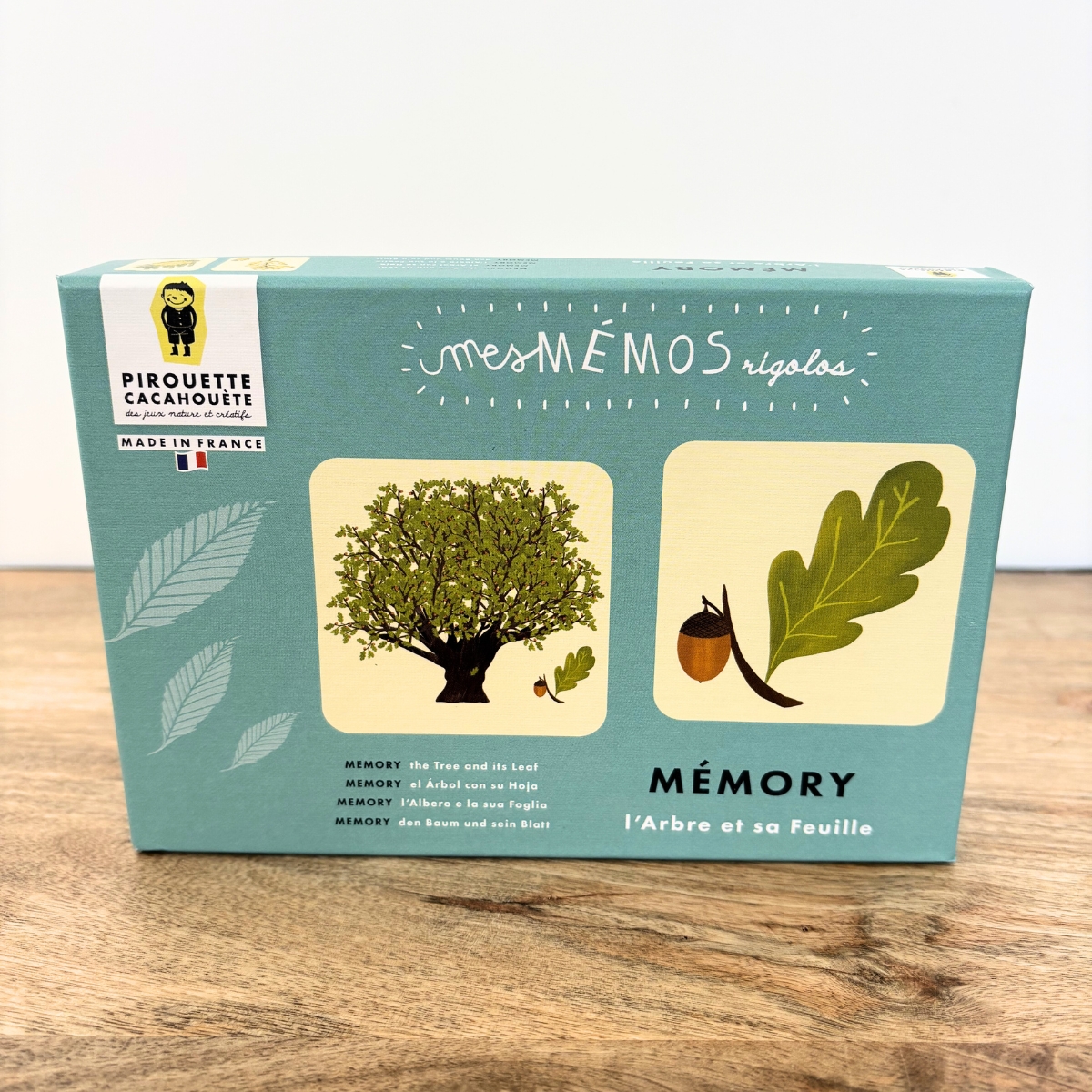 Mon jeu de mémo – Arbres et feuilles