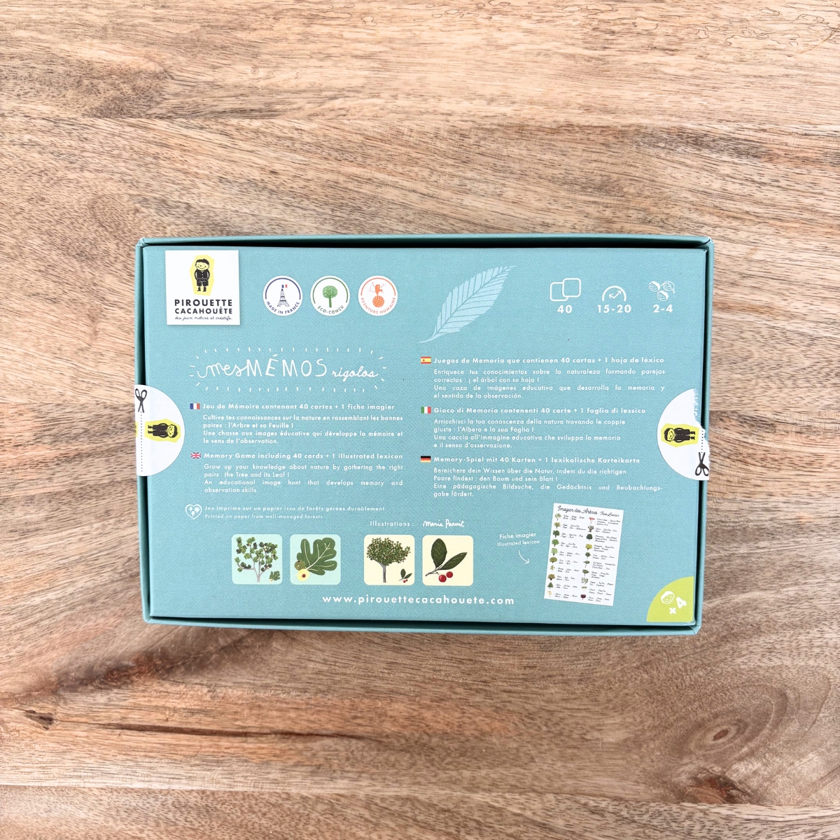 Mon jeu de mémo – Arbres et feuilles – Image 4