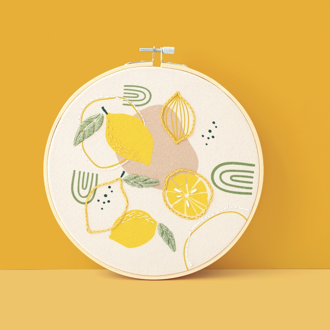 Kit broderie : Citron – Image 5