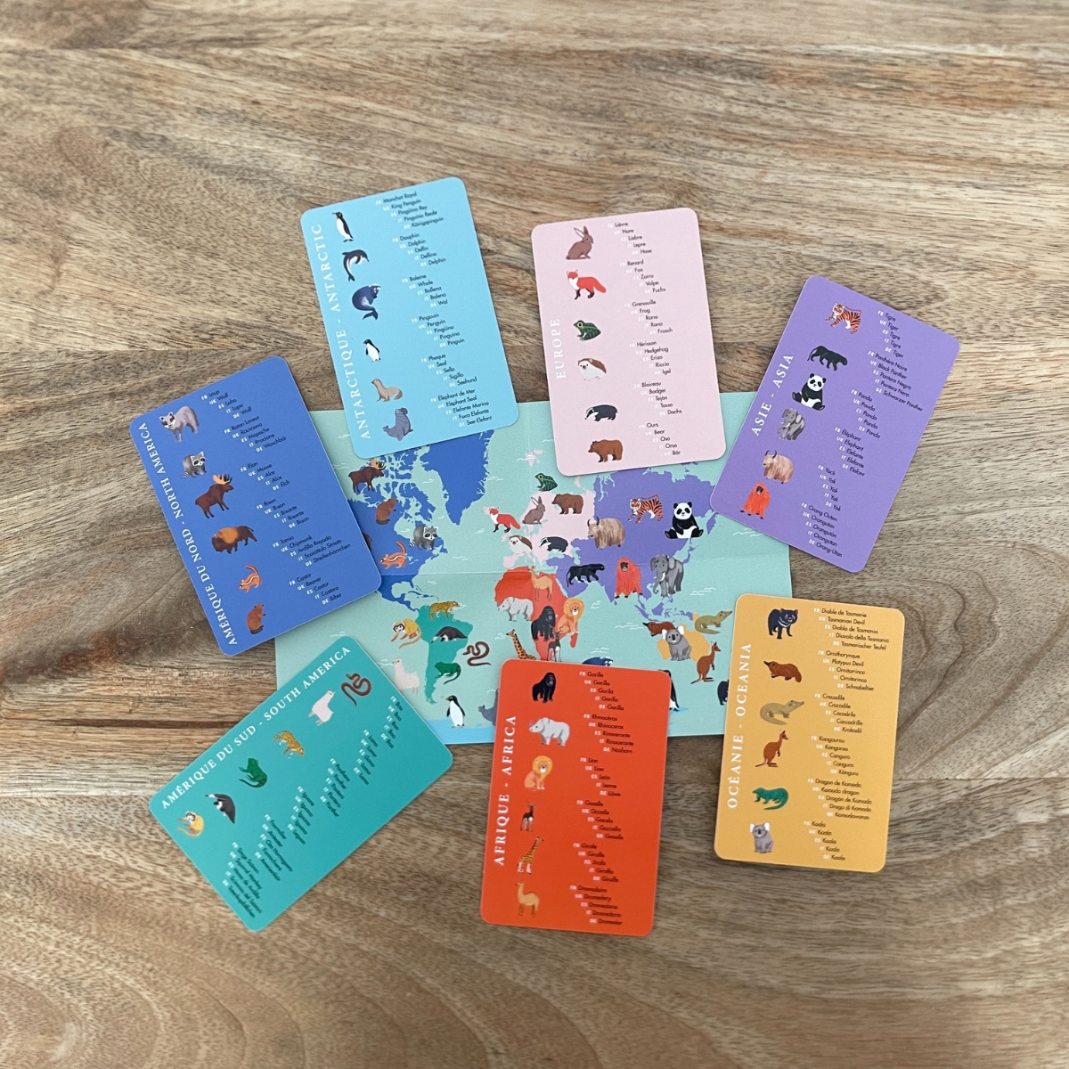 Jeu de Cartes – 7 Familles Animaux – Image 2