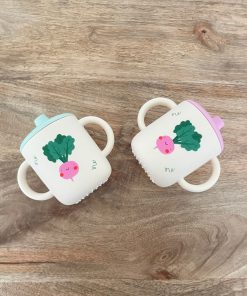 Lot de 2 gobelets en silicone – Veggie Pals