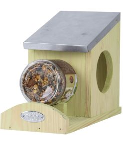 Abris / mangeoire pâtes de cacahuètes pour écureuils