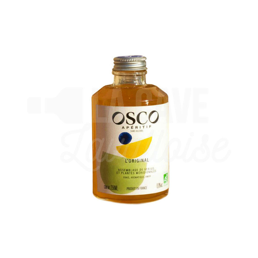 Mini-Osco L’Original – Apéritif Biologique sans alcool – 25cl