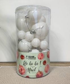 Pack 39 boules de Noël à décorer