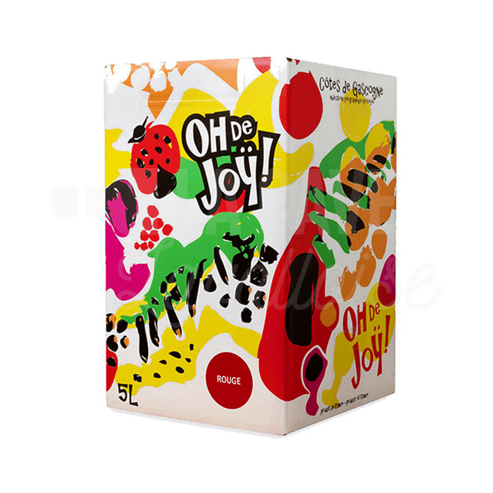 Oh de Joÿ ! Rouge – Côtes de Gascogne – 5 Litres