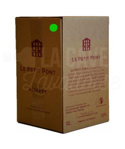 BIB Le Petit Pont Blanc – IGP d&rsquo;Oc – Preignes Le Vieux – 5L