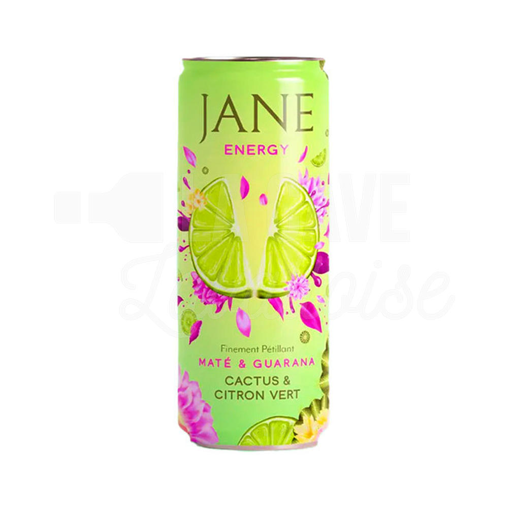 JANE ENERGY – Cactus Citron Vert – 25cl