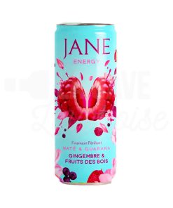 JANE ENERGY – Gingembre Fruits des Bois – 25cl