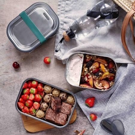 Boite repas hermétique et légère 100% inox