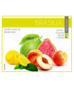 BRASILIA 12° – 3 LITRES – Goyave, Pêche, Citron