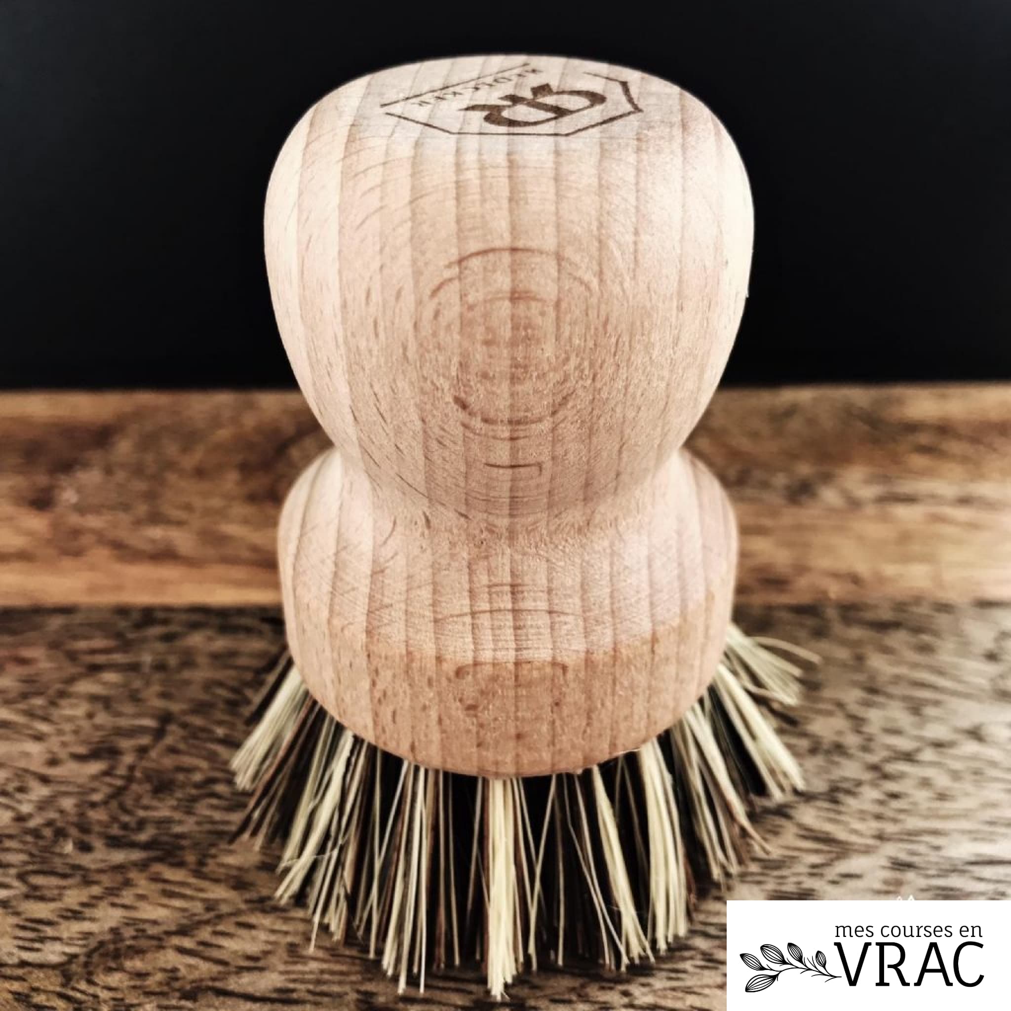 Brosse à casserole en fibre