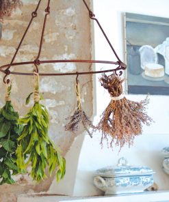 Séchoir en métal pour fleurs et herbes