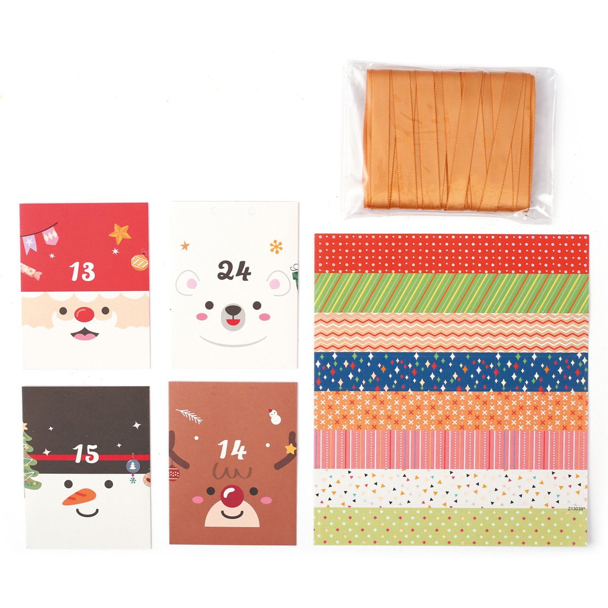 Kit pour faire son propre calendrier de l’Avent – Berlingots personnages – Image 2