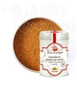 Cannelle en poudre de Ceylan – Sri Lanka – Terre Exotique – 50gr