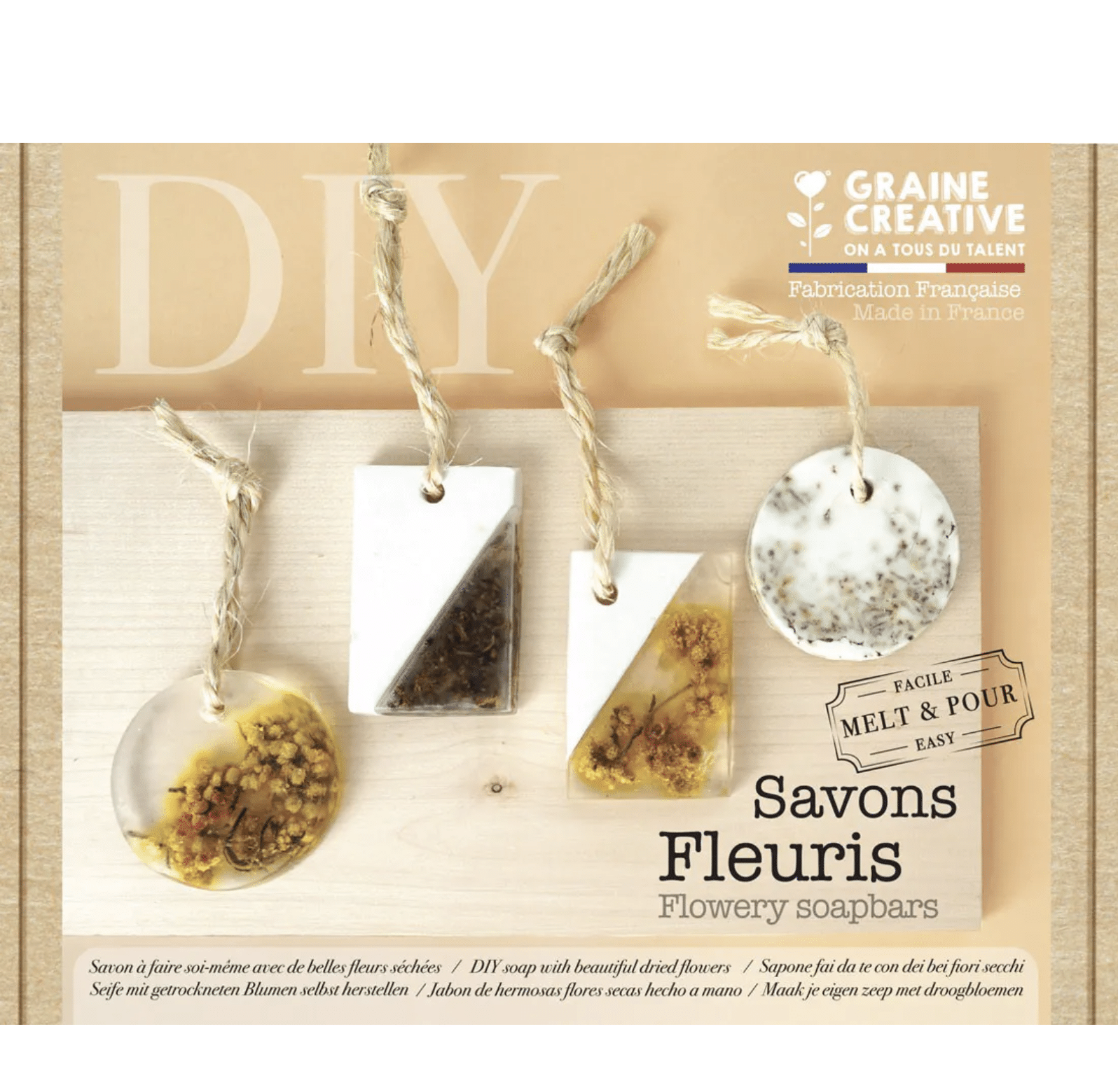 DIY – Coffret savons fleuris – Image 2