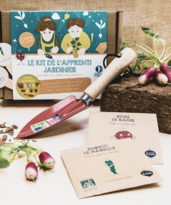 LE KIT DE L&rsquo;APPRENTI JARDINIER : Kit de jardinage complet pour enfants