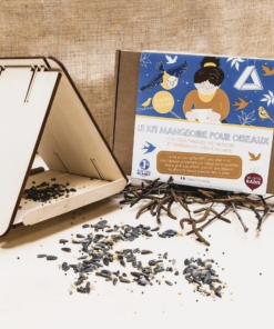 LE KIT MANGEOIRE : Fabriquer une mangeoire pour oiseaux en bois