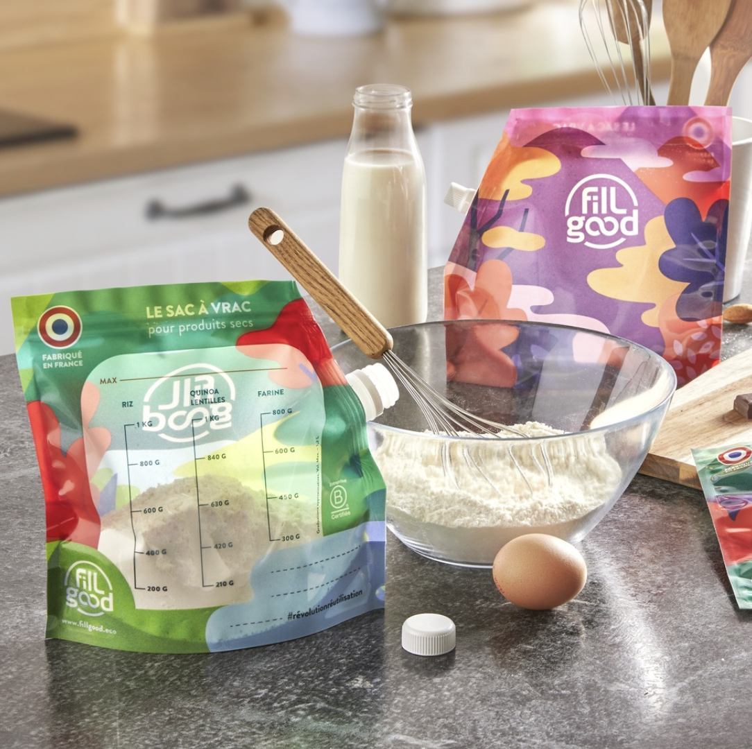 Lot de 3 sacs à vrac gradués réutilisables – Image 4