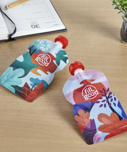 2 gourdes à compotes réutilisables pour adultes – 130 ml