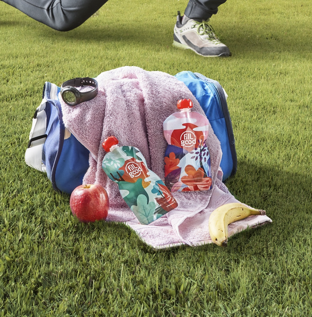 2 gourdes à compotes réutilisables pour adultes – 130 ml – Image 4