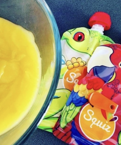 Lot de 2 gourdes à compote réutilisables enfants ANIMAUX – 130 ml