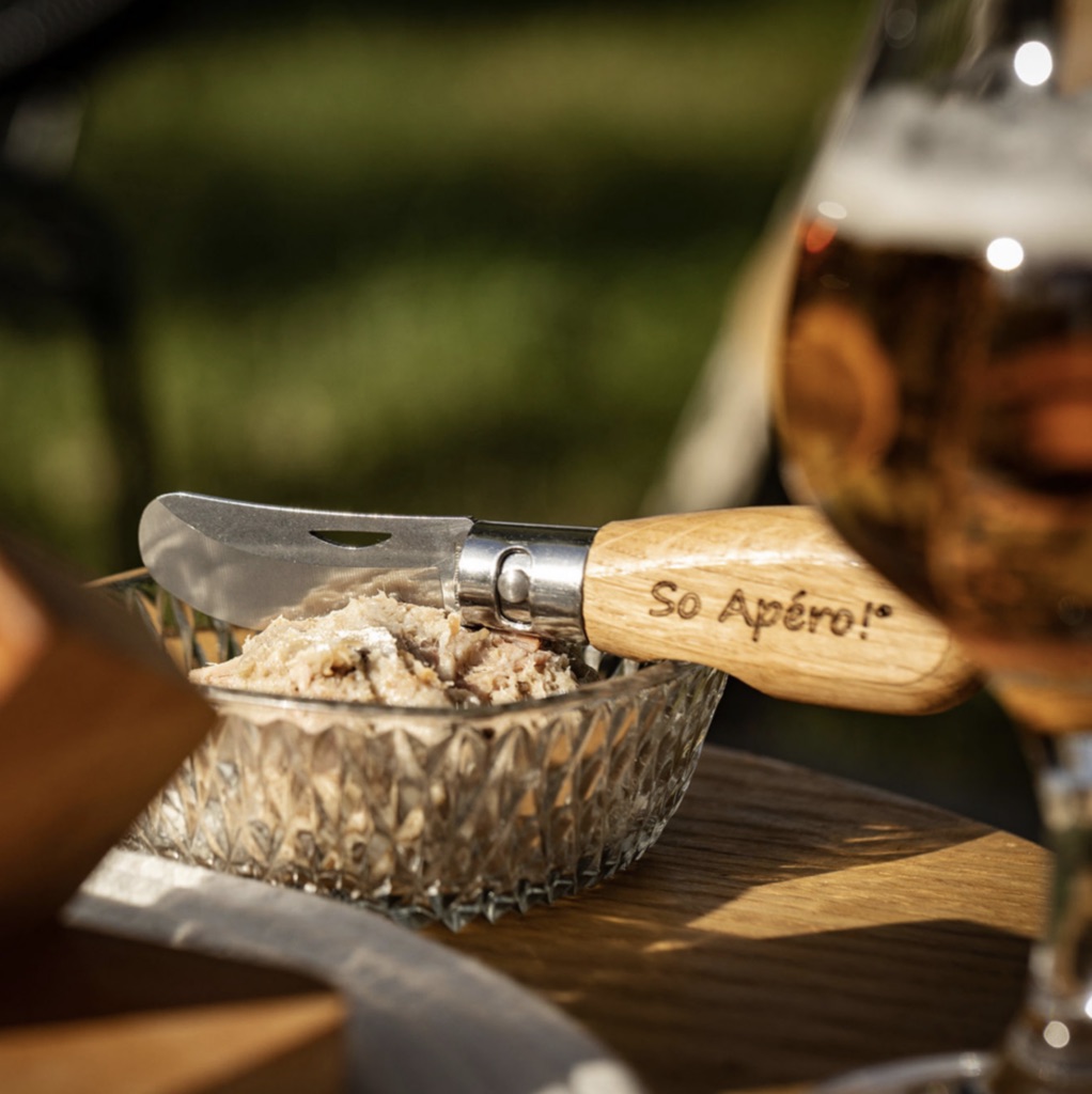 Tartineur avec manche en bois d’olivier