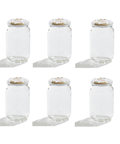 Pack de 6 pots à miel Le Parfait – 385 ml