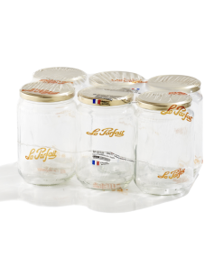 Pack de 6 pots à miel Le Parfait –  750 ml