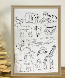 Calendrier ensemencé à planter et à colorier 2024