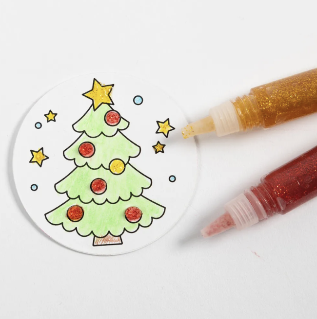 Kit DIY dessin – Boules de Noël – Image 2