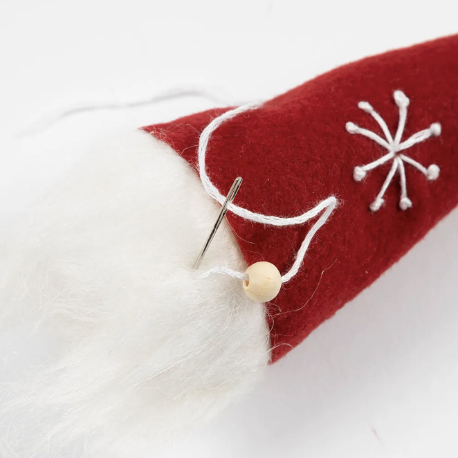 Kit DIY feutrage – Père Noël nain scandinave – Image 4