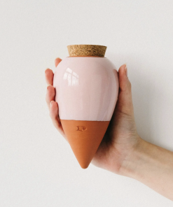 Olla pour arroser ses plantes de manière autonome – Rose corail – Pepin