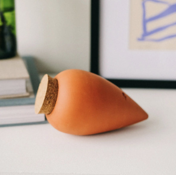 Olla pour arroser ses plantes de manière autonome – Terracotta – Pepin – Image 3