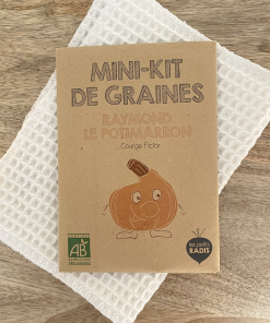 Mini kit de graines – Raymond le potimarron