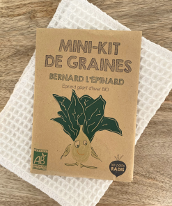 Mini kit de graines – Bernard l&rsquo;épinard