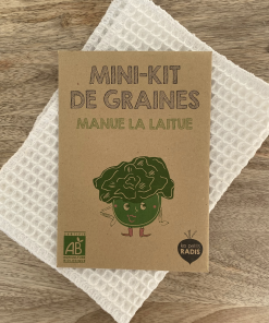 Mini kit de graines – Manue la laitue
