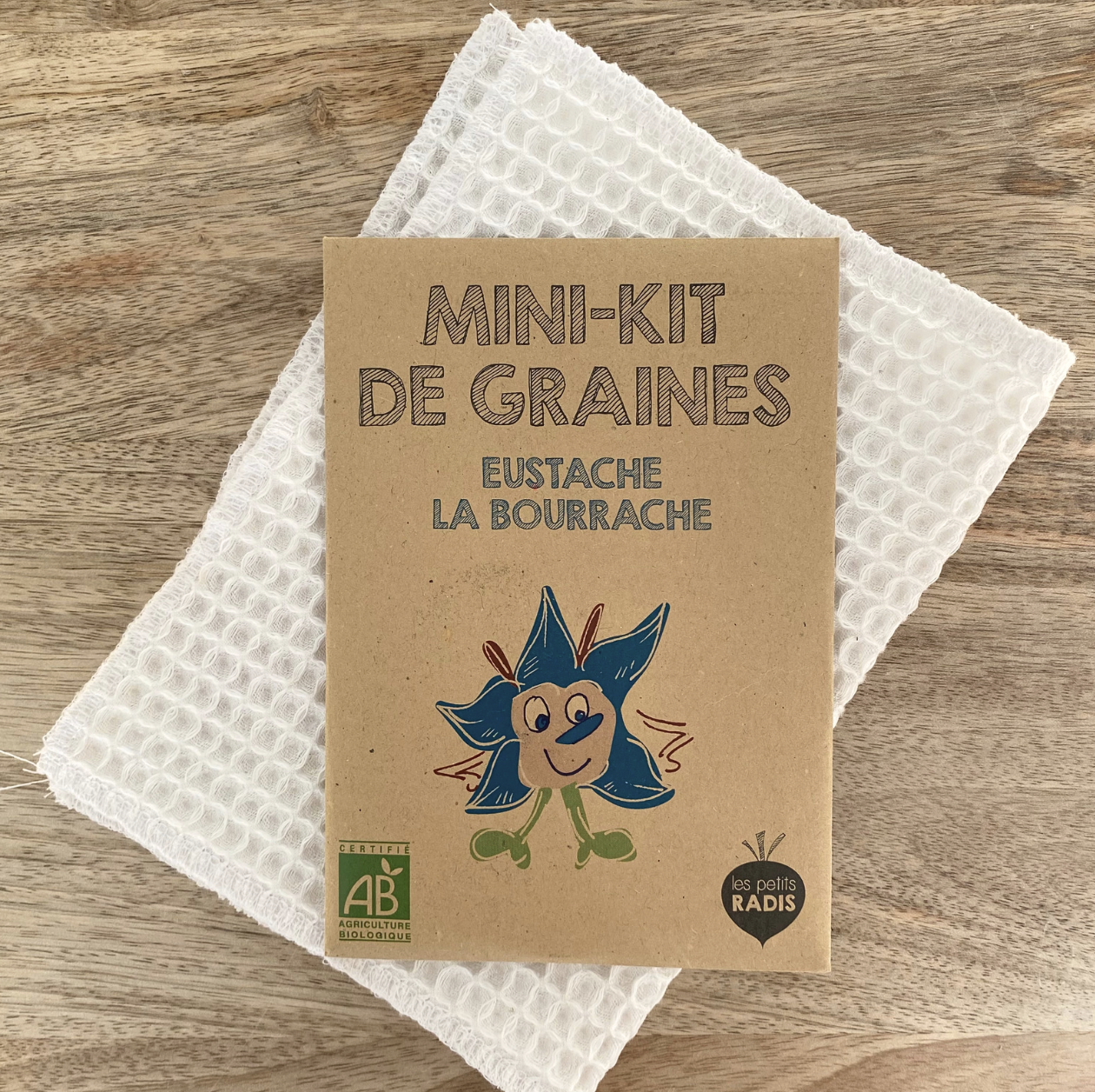 Mini kit de graines – Eustache la bourrache